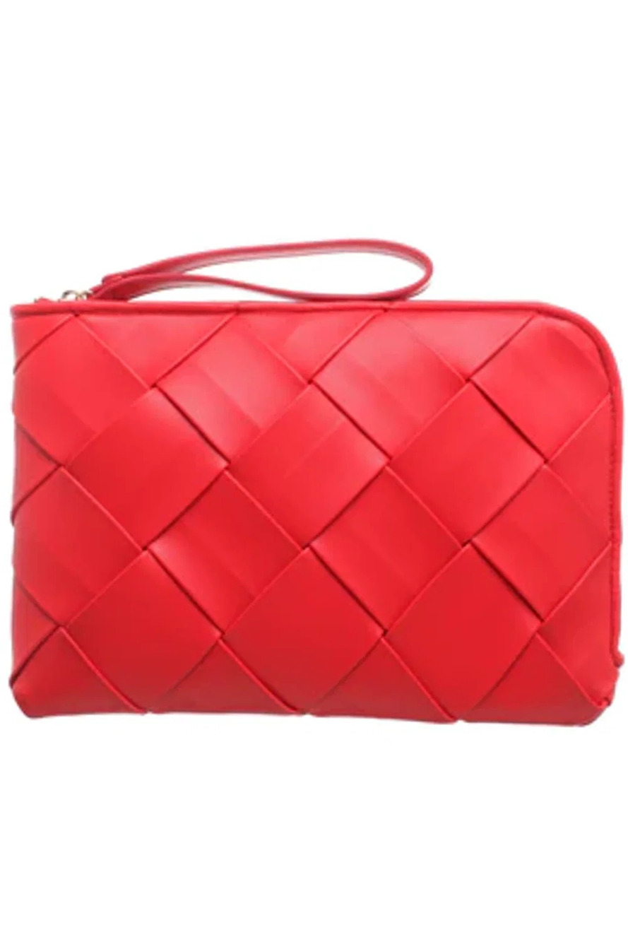 JELAVU The Talitha Wristlet Red